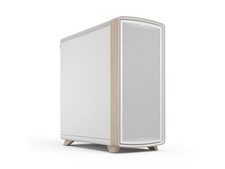 Fractal Design Summit Chalk White Solid Light Oak PC Gaming Case - Three Momentu picture