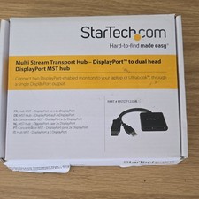 StarTech DisplayPort MST Hub Dual DisplayPort MSTDP122DP Black picture
