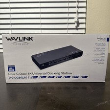 Wavlink USB-C Ultra 4K Universal Docking Station (WL-UG69DK1). picture
