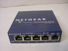 NETGEAR PROSAFE 5 PORT 10/100 SWITCH FS105 v2 - NO POWER CORD INCLUDED  picture
