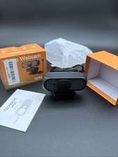 HD 1080P USB Webcam w/ Microphone Privacy Cover Plug & Play PC Laptop picture