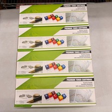 Set of 4 Premium Printer Toner Cartridge AP-HF410, 411, 412, 413 EXP 10/2027 Bla picture