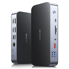 MOKiN 15-in-1 Dual Monitor DisplayLink Docking Station MODK1501 picture