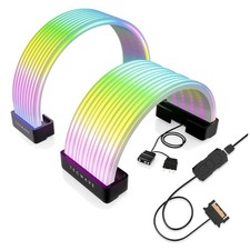 ARGB PSU Cable Extension Kit | RGB Lighting for PC Cables^`` picture