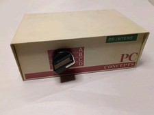Used PC Concepts 4 Port Data Transfer Switch Box [Untested, Sold As Is] picture