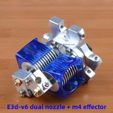 For E3D V6 dual-nozzle Extrusion head ,M4 effector, fish-eye hanging platform picture