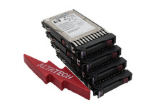 Lot of 4 - HP 512743-001 72GB 15K SAS 2.5 6G SFF DP HDD Hard Disc Drive picture