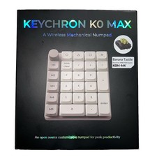 Keychron K0 Max Number Keypad K0M-H4 Banana Tactile-NIB picture