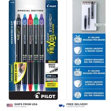 PILOT Frixion Point Synergy Clicker Retractable & Erasable Gel Ink Pens, 0.5m... picture