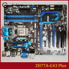 FOR MSI ZH77A-G43 Plus DDR3*4 Socket 1155 HDMI VGA DVI 32GB ATX Ｍotherboard Test picture
