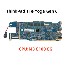 X50pcs For Lenovo ThinkPad 11e Yoga Gen 6 Motherboard M3-8100 8G 5B20W77247 picture