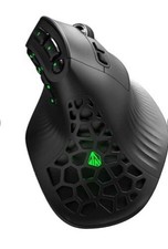 SOLAKAKA E9 Vertical MMO Gaming Mouse, RGB, Tri-Mode, 10 Side Buttons - Black picture