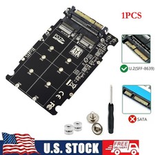 1PC M.2 NVME SSD Key M + NGFF SATA SSD Key B To U.2 SFF-8639 For Adapter Module picture