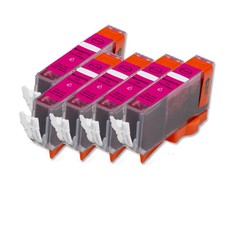 5 PK MAGENTA Ink w/ CHIP for CLI 226 M Canon Pixma MG5220 MG5320 MG6120 MG6220 picture