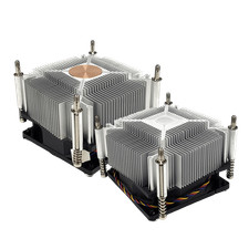 80MM CPU Air Cooler 4PIN PWM Cooling PC Radiator Fan for Intel 2011 X79 X99  picture