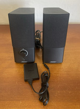 Bose Companion 2 Series III Wired Multi-Media Speakers w/Bose Power Adapter Work picture