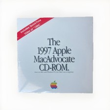 Vintage The 1997 Apple MacAdvocate CD-ROM (brand New, Still Sealed) picture