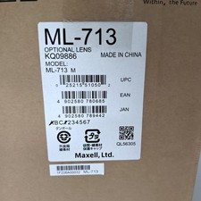 Hitachi ML-713 Middle Throw Projector Lens, 1.76x Motorized Zoom & Motorized picture