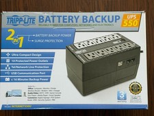 Tripp Lite INTERNET 550U UPS 550VA 300W Battery Back Up 120V USB picture