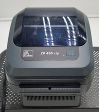 Zebra ZP450 CTP Desktop Thermal Label Barcode Printer  ZP450-0502-0004A picture