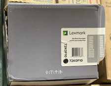 Lexmark Unison Tone 72K0F10 Black Developer and Photoconductor Unit-Bad Box picture