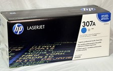 Genuine HP 307A Cyan Toner Cartridge | Works with HP Color LaserJet Professional picture