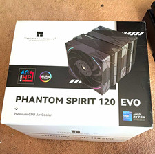 Thermalright Phantom Spirit 120 EVO CPU Cooler 120mm ARGB Black AM4 4-Pin picture