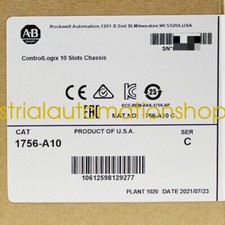 1PC NEW 1756-A10 ControlLogix Chassis10 Slot Surplus Sealed Via DHL or FedEX picture