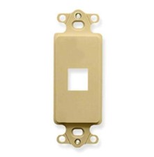 ICC Decorex Insert with 1 Port for EZ/HD Style, Ivory picture
