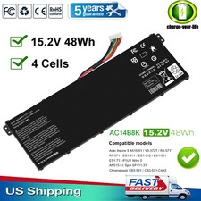 AC14B8K AC14B3K Battery for Acer Chromebook CB5-311 CB3-531 CB5-571 4ICP5/57/80 picture
