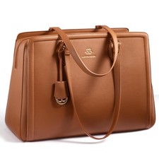 Laptop Bag for Women,15.6 Inch Laptop Computer Tote Bag, Large Capacity and W picture