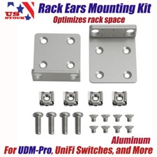 Replacement Rack Ears Mounting Upgrade Kit For Ubiquiti UDM-Pro&UniFi Switches picture