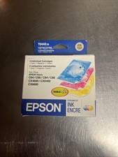 New Sealed Box Genuine OEM Epson T0445 20 Multi Color InkJet T044520 exp-unknown picture