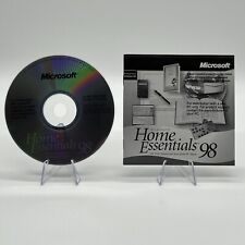 Microsoft Home Essentials 98 CD-ROM Vintage NO PRODUCT KEY NO BOX picture