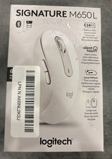 Logitech Signature M650 L Wireless Mouse White Bluetooth/USB  910-006233 picture