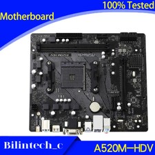 FOR ASRock A520M-HDV Motherboard Supports 3rd Generation Ryzen AMD AM4 DDR4 64GB picture
