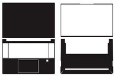 Carbon Vinyl Sticker Cover Skin for HP ZBook Studio 16 G10 G11 16