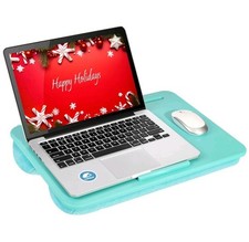 LAPGEAR Original Lap Desk Large 17.9” x 13” Fits 17.3” Laptops 45159 - Aqua Sky picture
