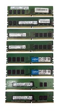 Lot of 8 Major Brand 32GB 9x4GB PC4-17000 DDR4-2133P  DIMM Desktop Memory RAM picture