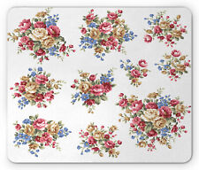 Ambesonne Floral Garden Mousepad Rectangle Non-Slip Rubber picture