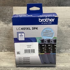 Brother Genuine LC401XL 3PK High Yield 3-Pack Color Cyan, Magenta and Yellow picture