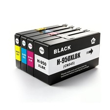950 951XL Ink Cartridges Combo Pack Compatible with 8600 8610 8615 8620 8100. picture