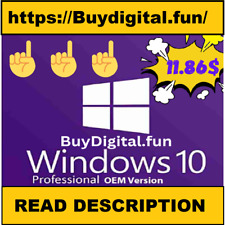 Microsoft Windows 10 11 Pro 64Bit ENGLISH DVD & Key Operating System New Sealed. picture