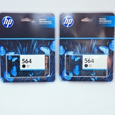 HP 564 Black Ink Cartridge Twin Pack – Genuine OEM, Sealed, Exp. Date = Fresh picture
