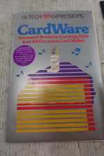 Hi Tech Expressions CARD Ware, Party supplies maker, Commodore 64 atari 400 picture