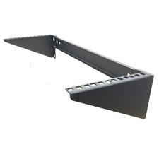Mofangtech 4U 19 Inches Cold Rolled Steel Wall Mount Simple 4U, Black picture