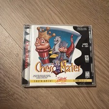 Chess Mates PC CD learn to play strategy computer board game teach young player picture
