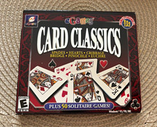 eGames Card Classics PC CD-ROM Plus 50 Solitaire Games for Windows 95/98/ME picture