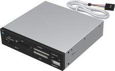 74-In-1 3.5-Inch Internal Flash Media Card Reader/Writer with USB Port [NEW] picture