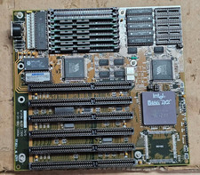 Vitnage Retro Gaming FIC 486-VC-H Motherboard w/Intel 486DX2 4MB SIMM ISA VIA picture